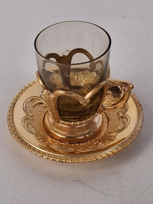 💥 Elegant Vintage Koffie-/Theeservies in Luxe Presentatiedoos - foto 3