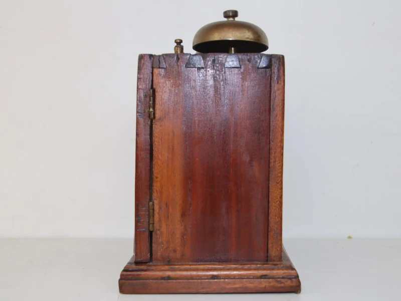 Antique Magneto Telefoon Bell / Signaalgenerator (Ca. Late 19e – Vroeg 20e Eeuw) - foto 8