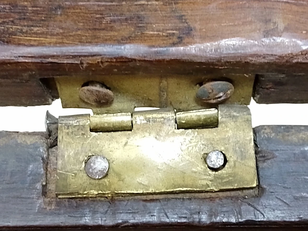 2 vintage houten juwelenkistjes