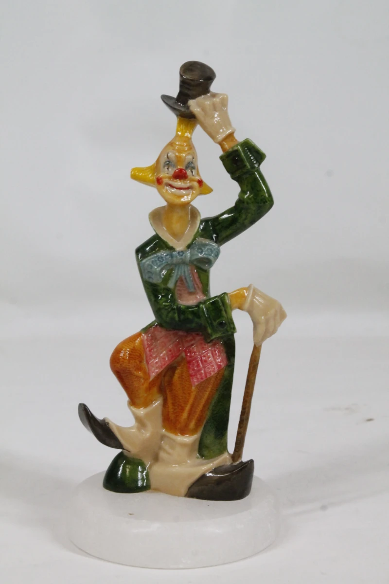 Vintage clownbeeldje