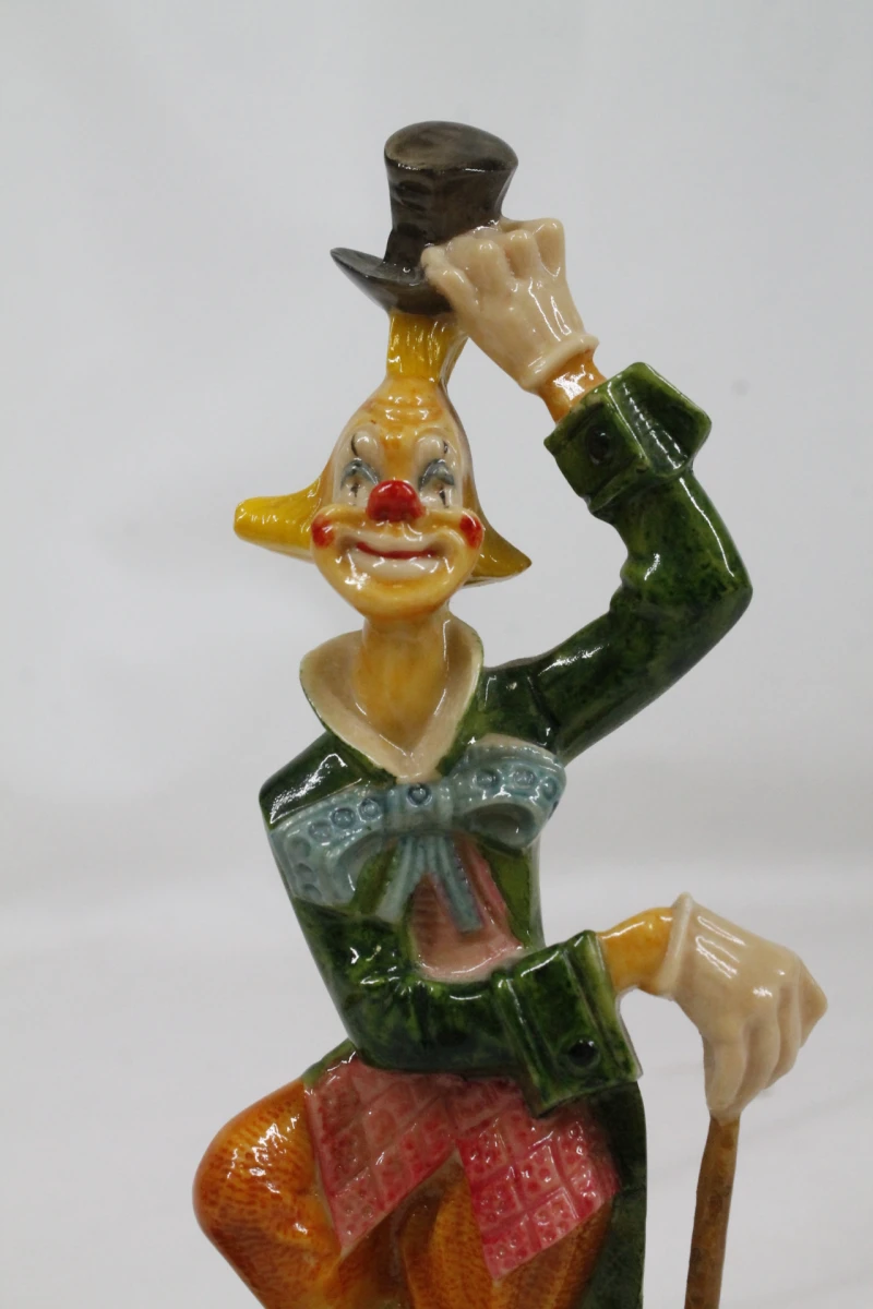 Vintage clownbeeldje