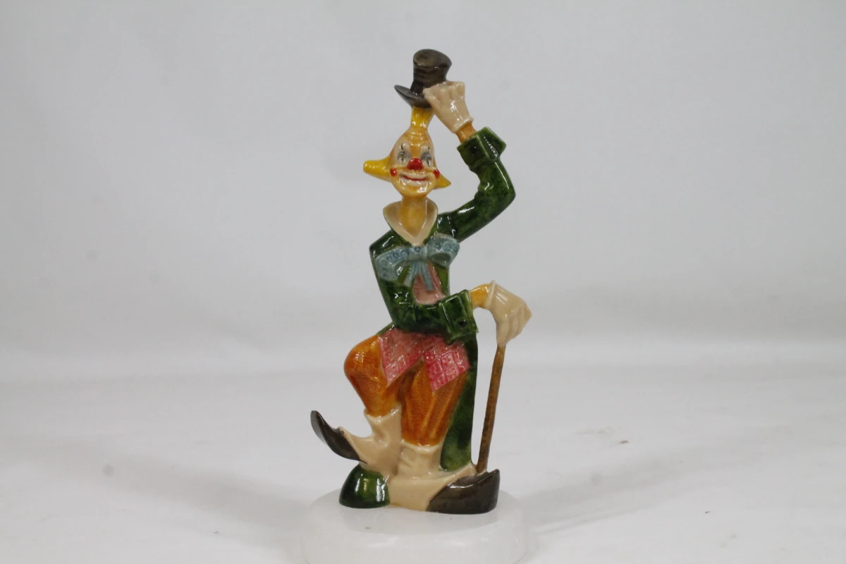 Vintage clownbeeldje