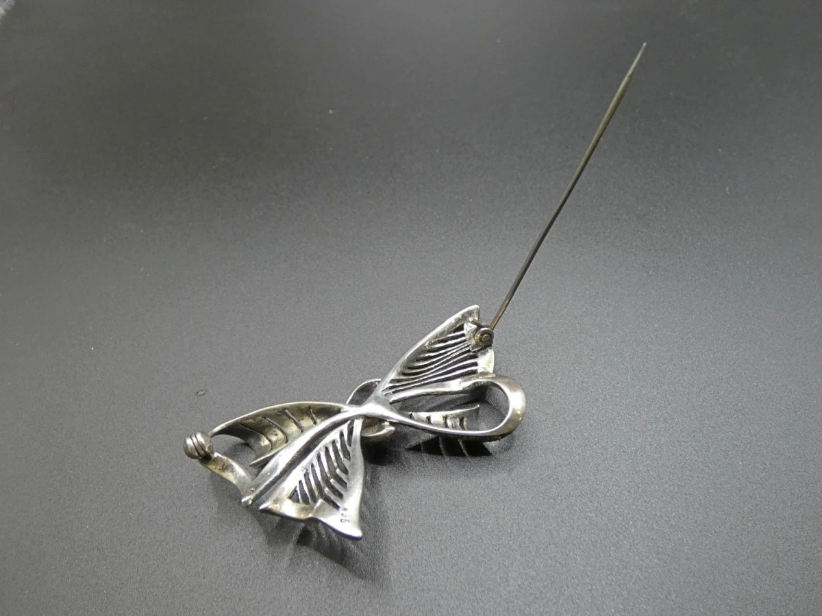 Strikbroche met markasiet - foto 4