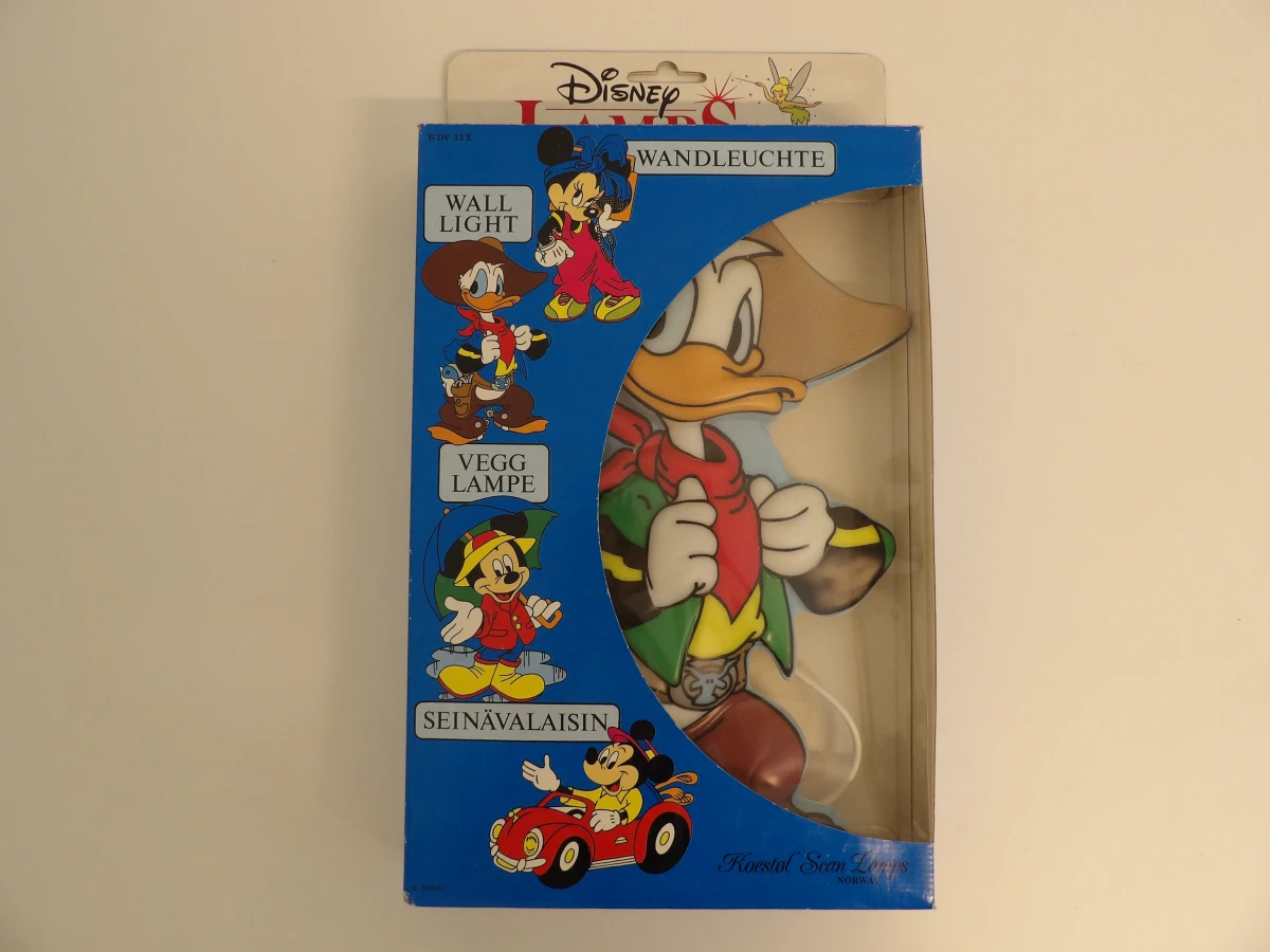 Disney Donald Duck wandlamp