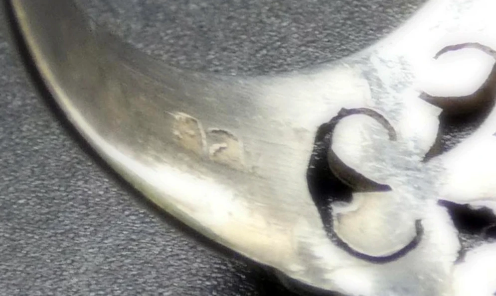 Zilveren ring met groene steen - foto 4
