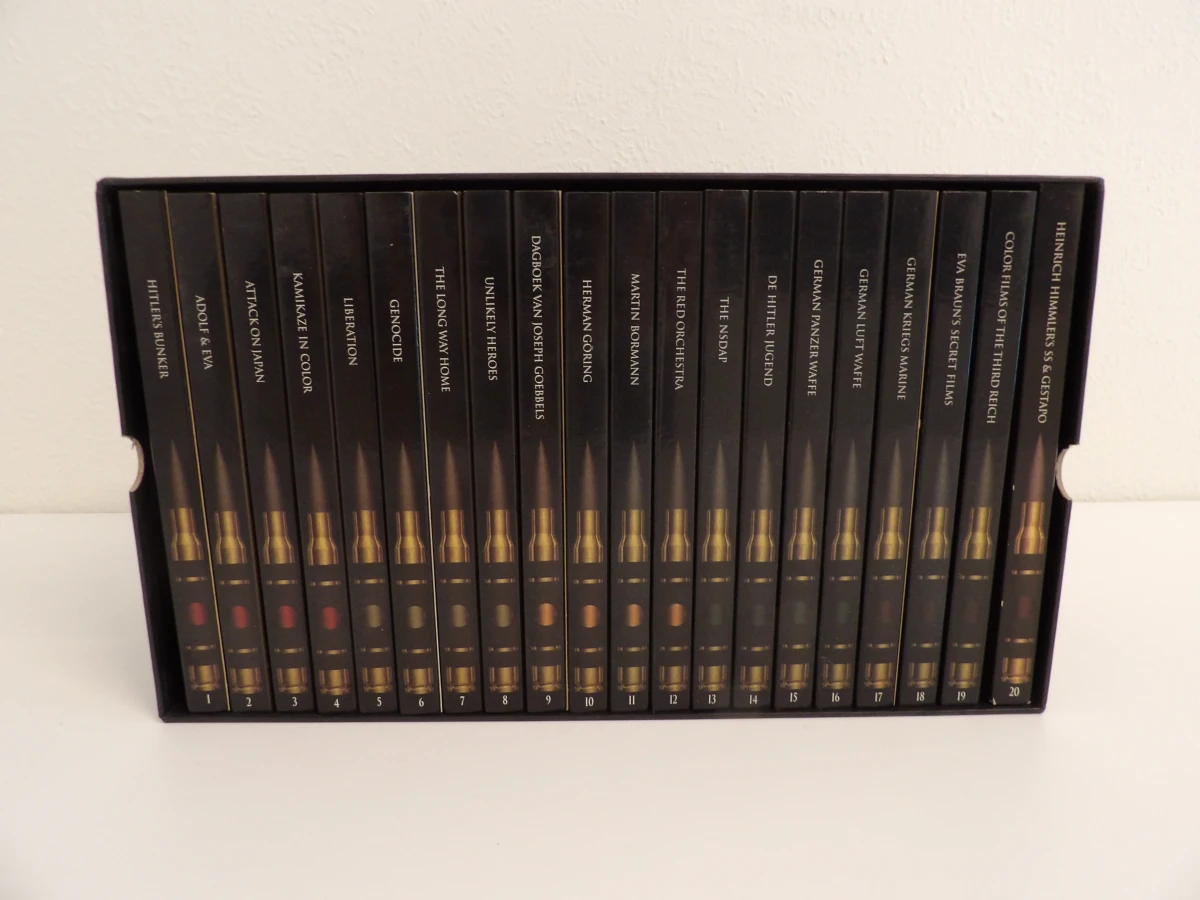 DVD-box De Tweede Wereldoorlog met 20 documentaires