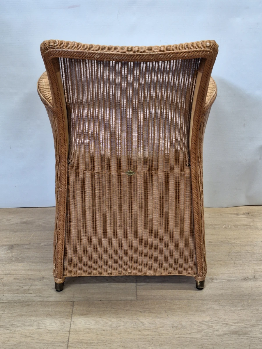 Set van 4 originele Vincent Sheppard 'Evolutions' Lloyd Loom fauteuils - Belgisch design