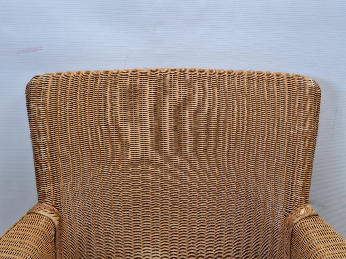 Set van 4 originele Vincent Sheppard 'Evolutions' Lloyd Loom fauteuils - Belgisch design