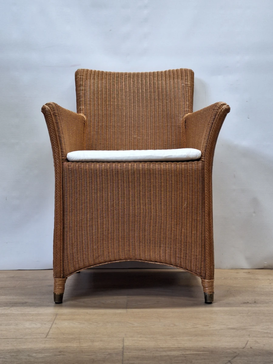 Set van 4 originele Vincent Sheppard 'Evolutions' Lloyd Loom fauteuils - Belgisch design