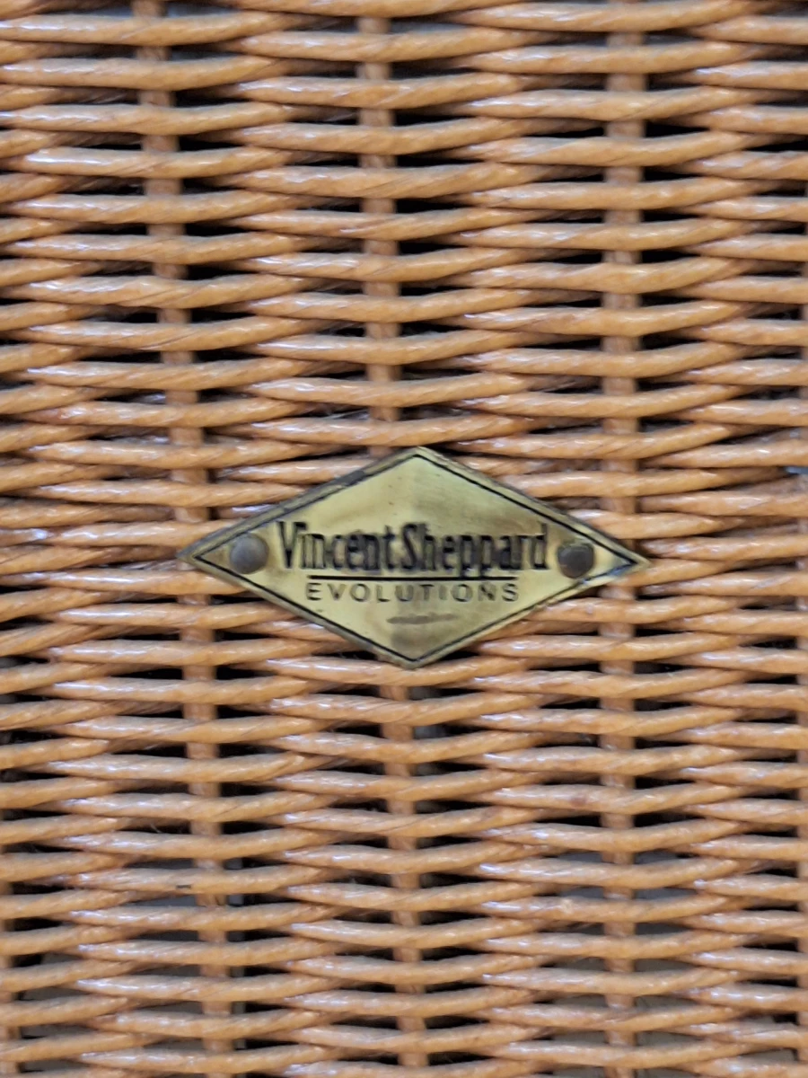 Set van 4 originele Vincent Sheppard 'Evolutions' Lloyd Loom fauteuils - Belgisch design