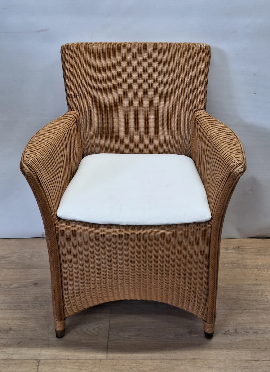 Set van 4 originele Vincent Sheppard 'Evolutions' Lloyd Loom fauteuils - Belgisch design
