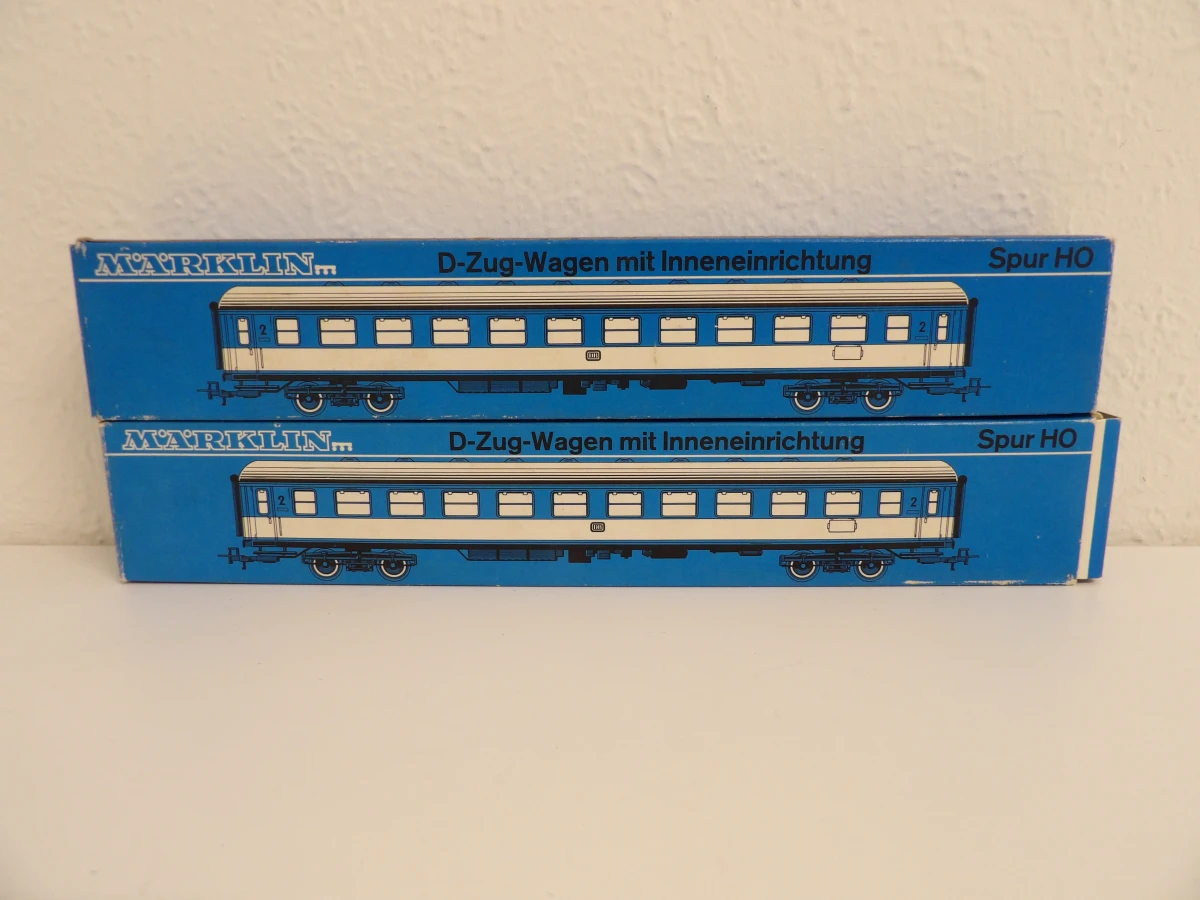Lot Märklin modeltreinen en wagons (3)