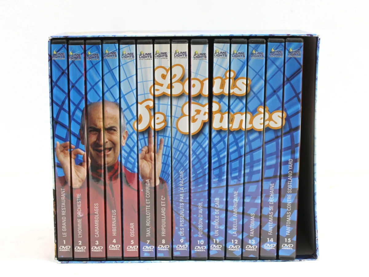 DVD boxset Louis De Funès - 15 films