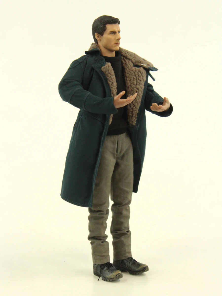 Tom Cruise Custom 1:6 schaalfiguur in shearling jas