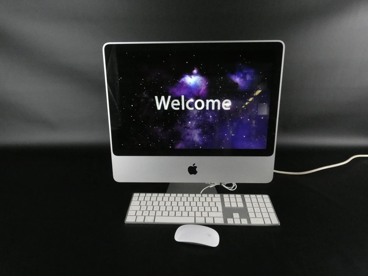 werkende Apple iMac (Early 2008) compleet met toetsenbord en muis
