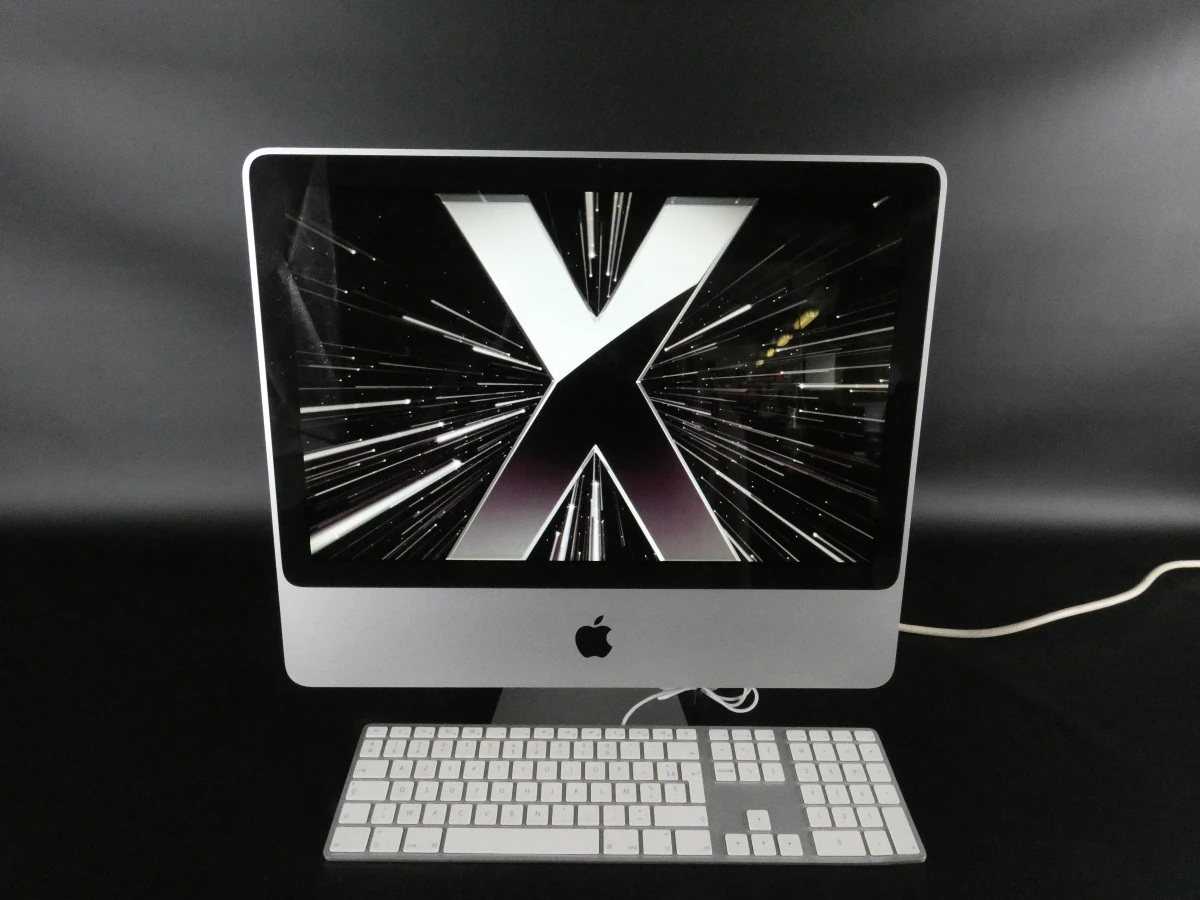 werkende Apple iMac (Early 2008) compleet met toetsenbord en muis