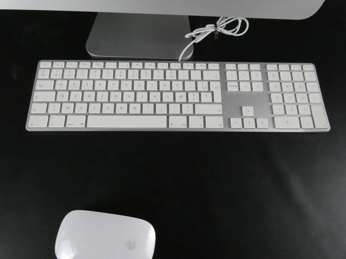 werkende Apple iMac (Early 2008) compleet met toetsenbord en muis