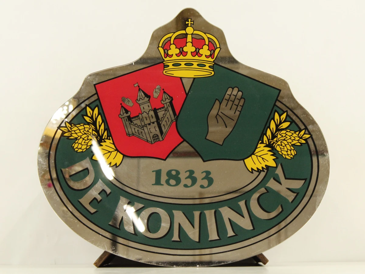 Decoratief De Koninck spiegelbord 1833