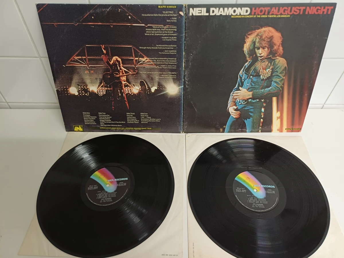 Lot van 5 Vintage Neil Diamond LP's