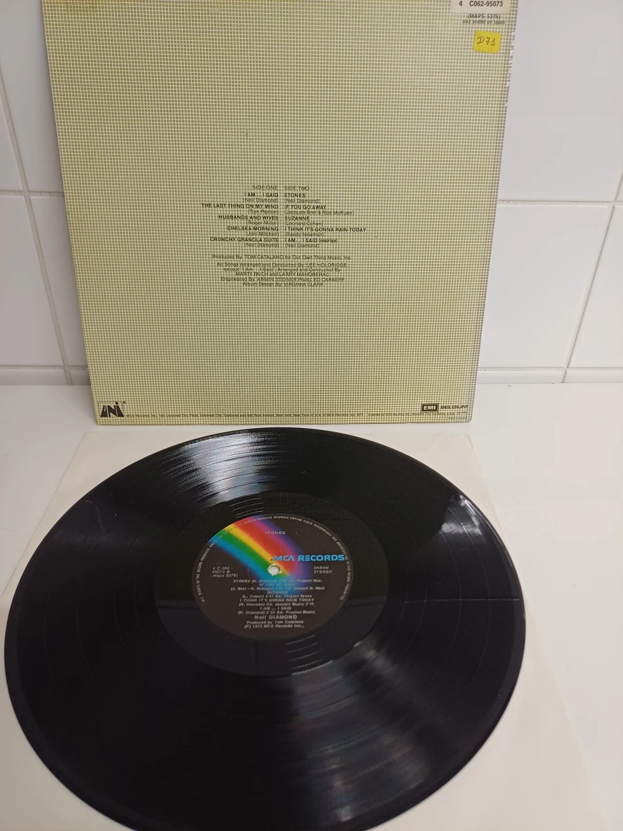 Lot van 5 Vintage Neil Diamond LP's
