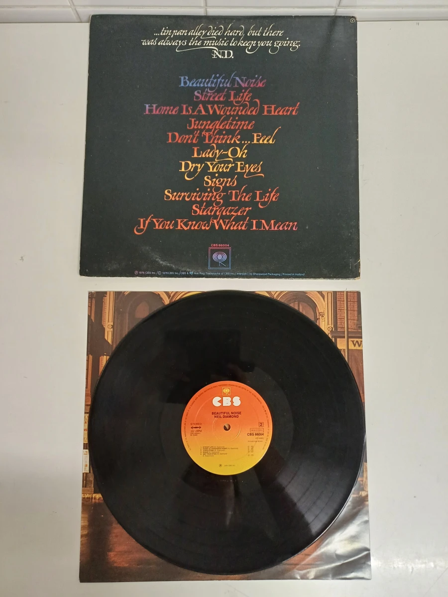 Lot van 5 Vintage Neil Diamond LP's
