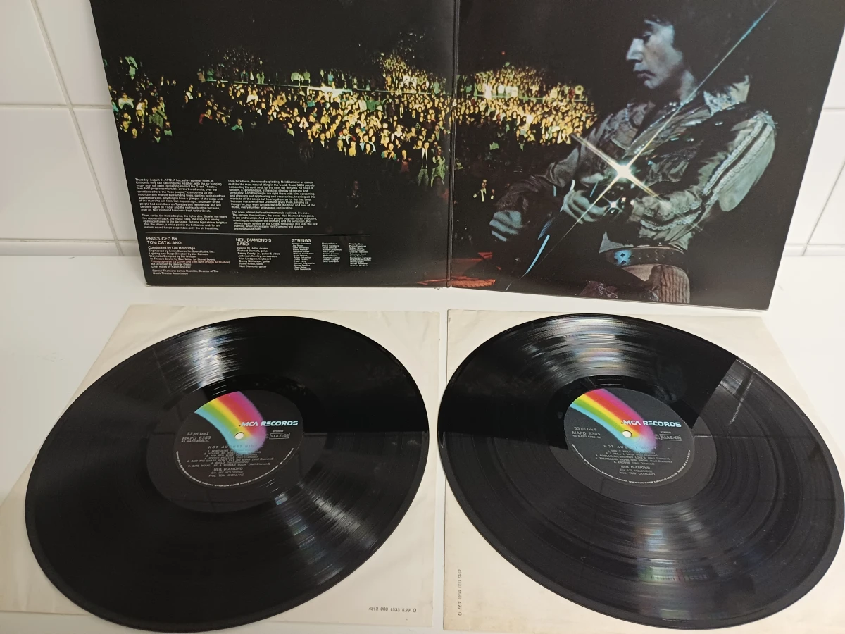 Lot van 5 Vintage Neil Diamond LP's