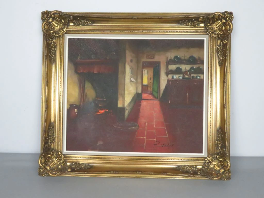 Een sfeervol en doorleefd Vlaams of Nederlands interieur