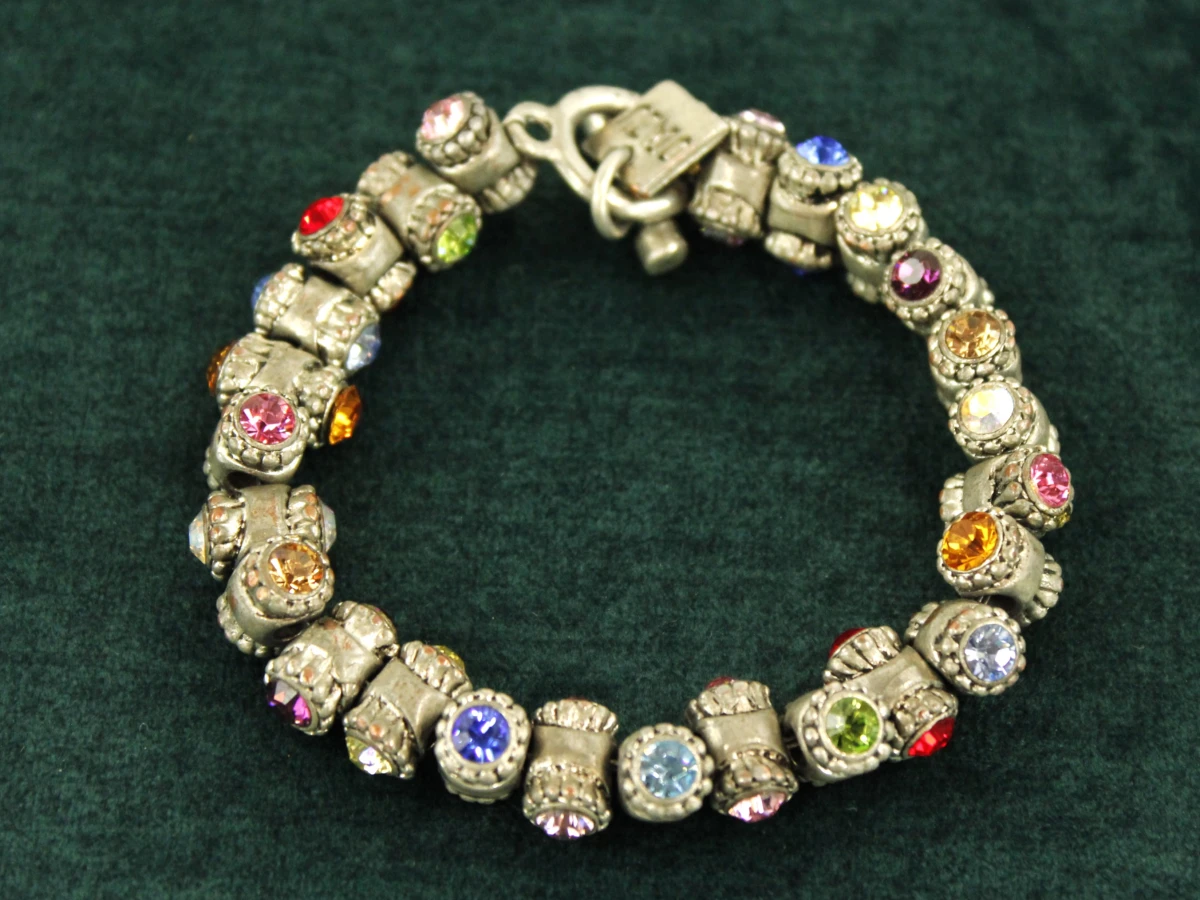 Rodrigo Otazu 'Barrel' sieradenset met Swarovski kristallen