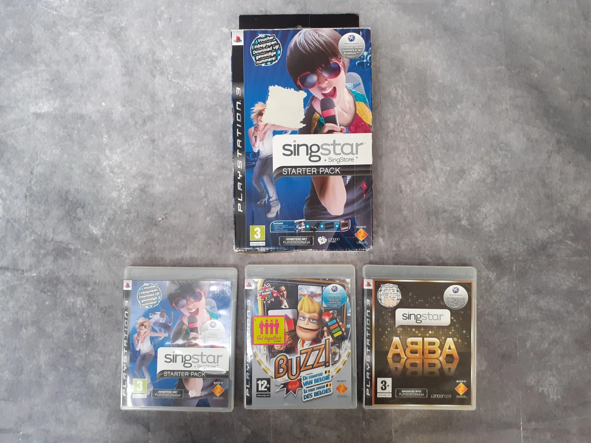 Gaming: PlayStation 3 Buzz! & SingStar Partyset - foto 2
