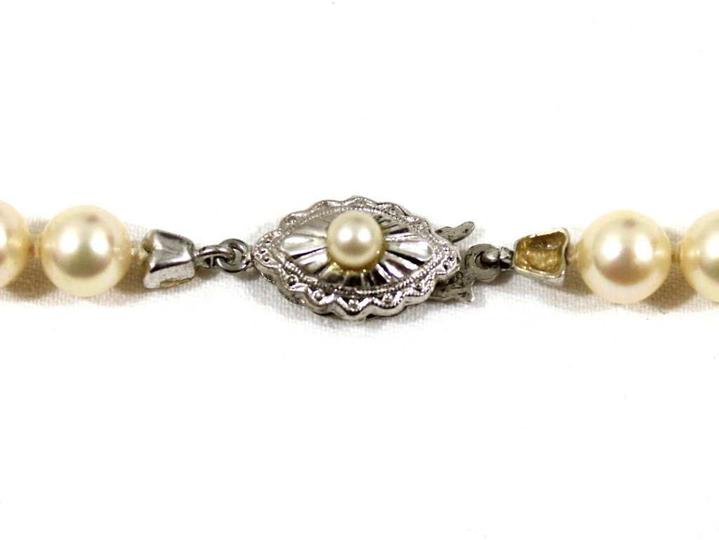 Parelketting met 835 Zilver