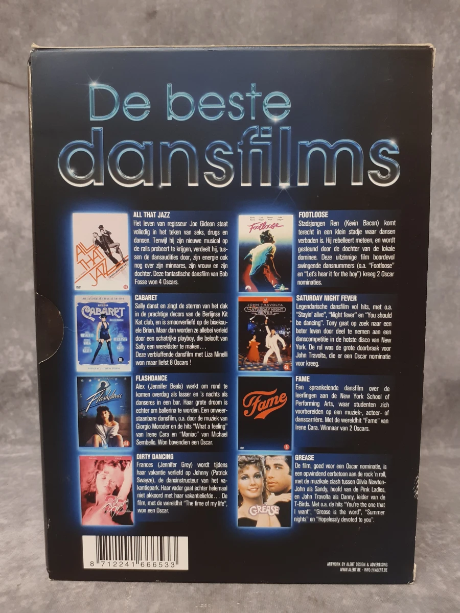 DVD: De Beste Dansfilms (8 DVD-box) - foto 3