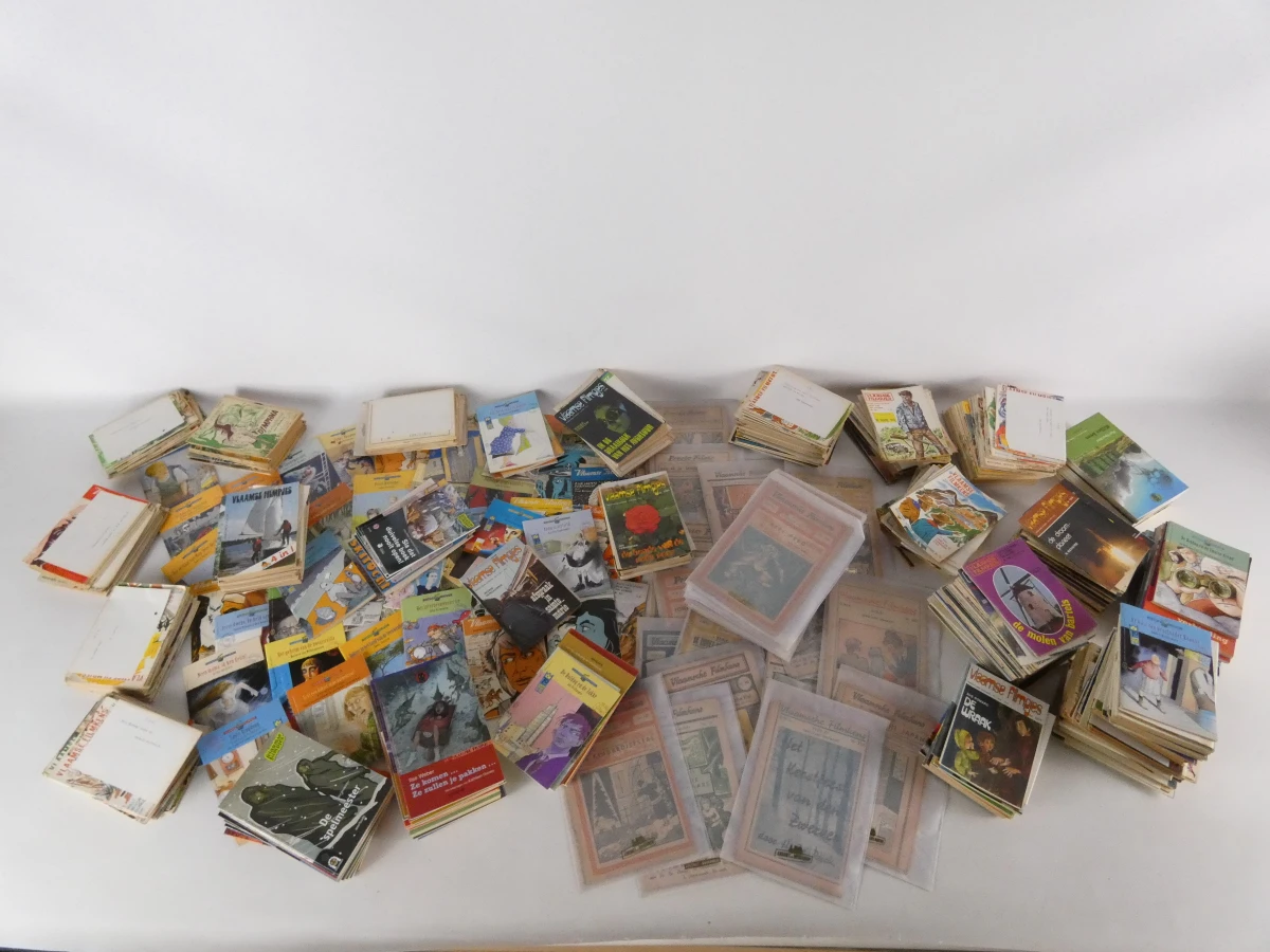 Grote verzameling vintage Vlaamse Filmpjes en boeken