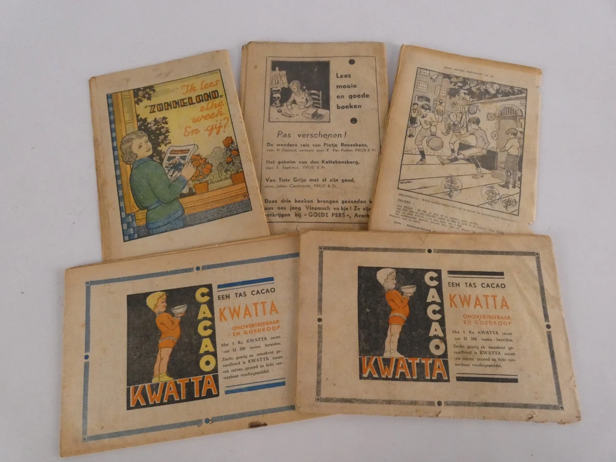 Grote verzameling vintage Vlaamse Filmpjes en boeken