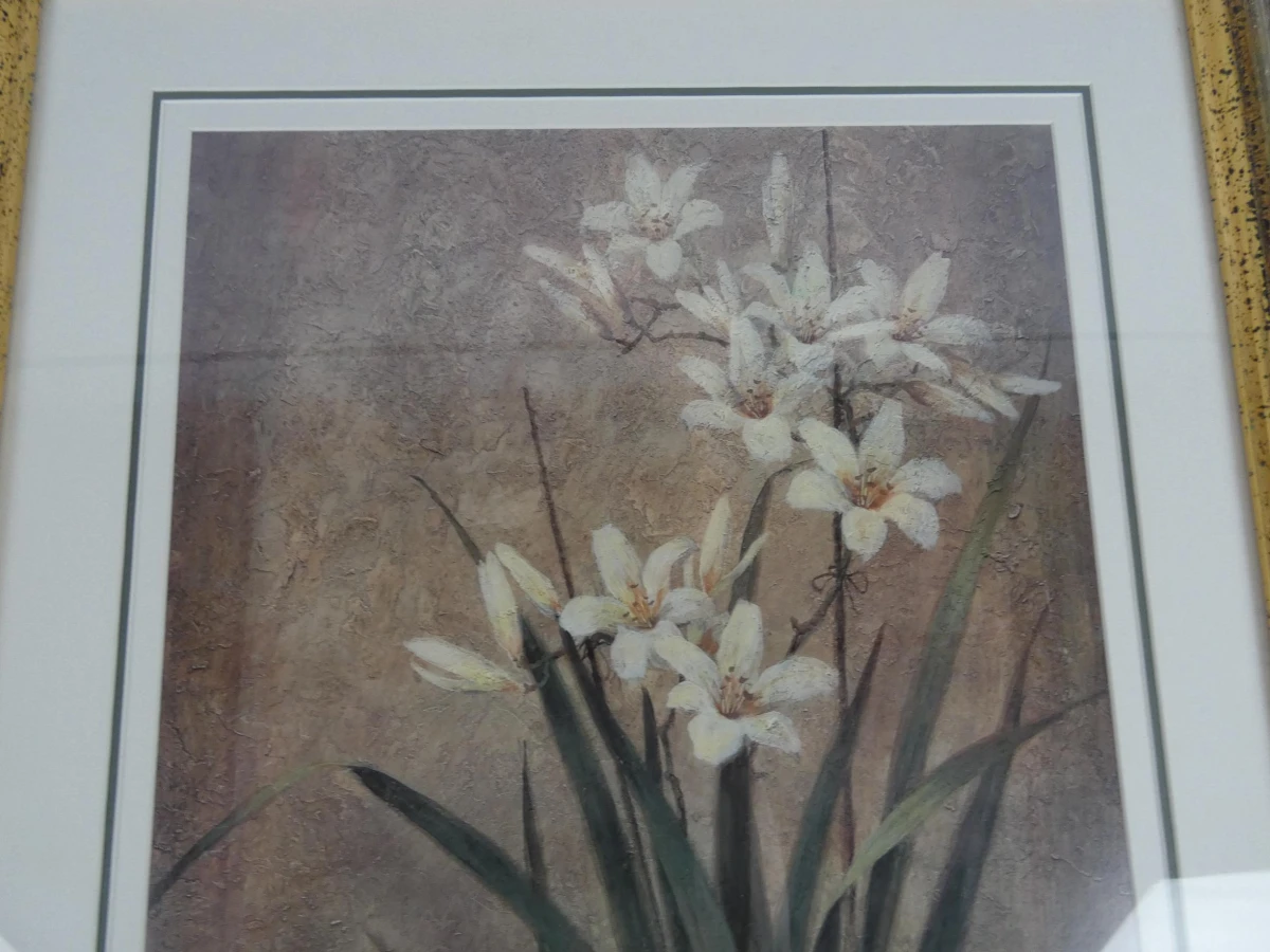 Bloemenprint in Lijst