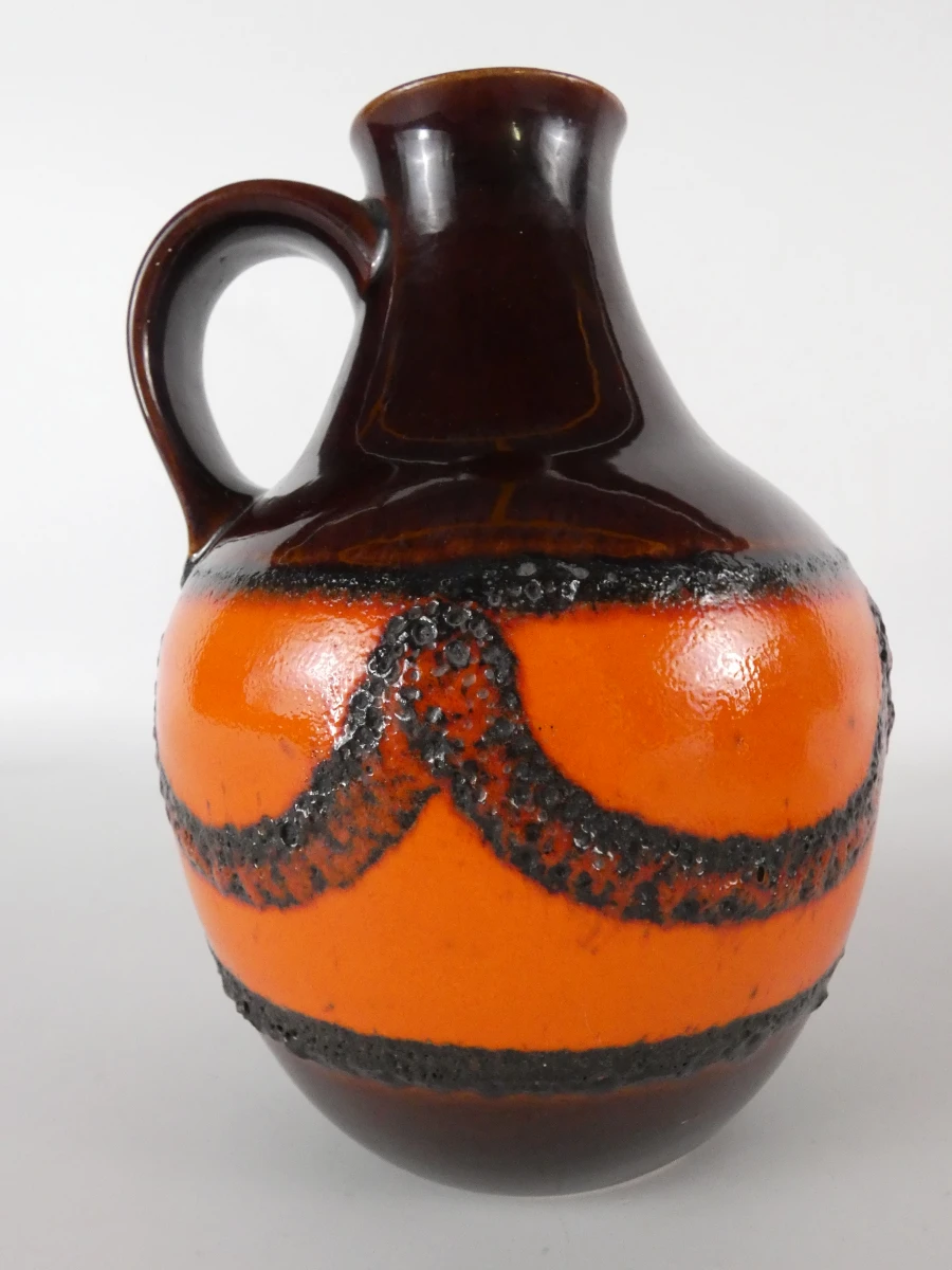 Set van 4 vintage West-Duitse keramische kannen
