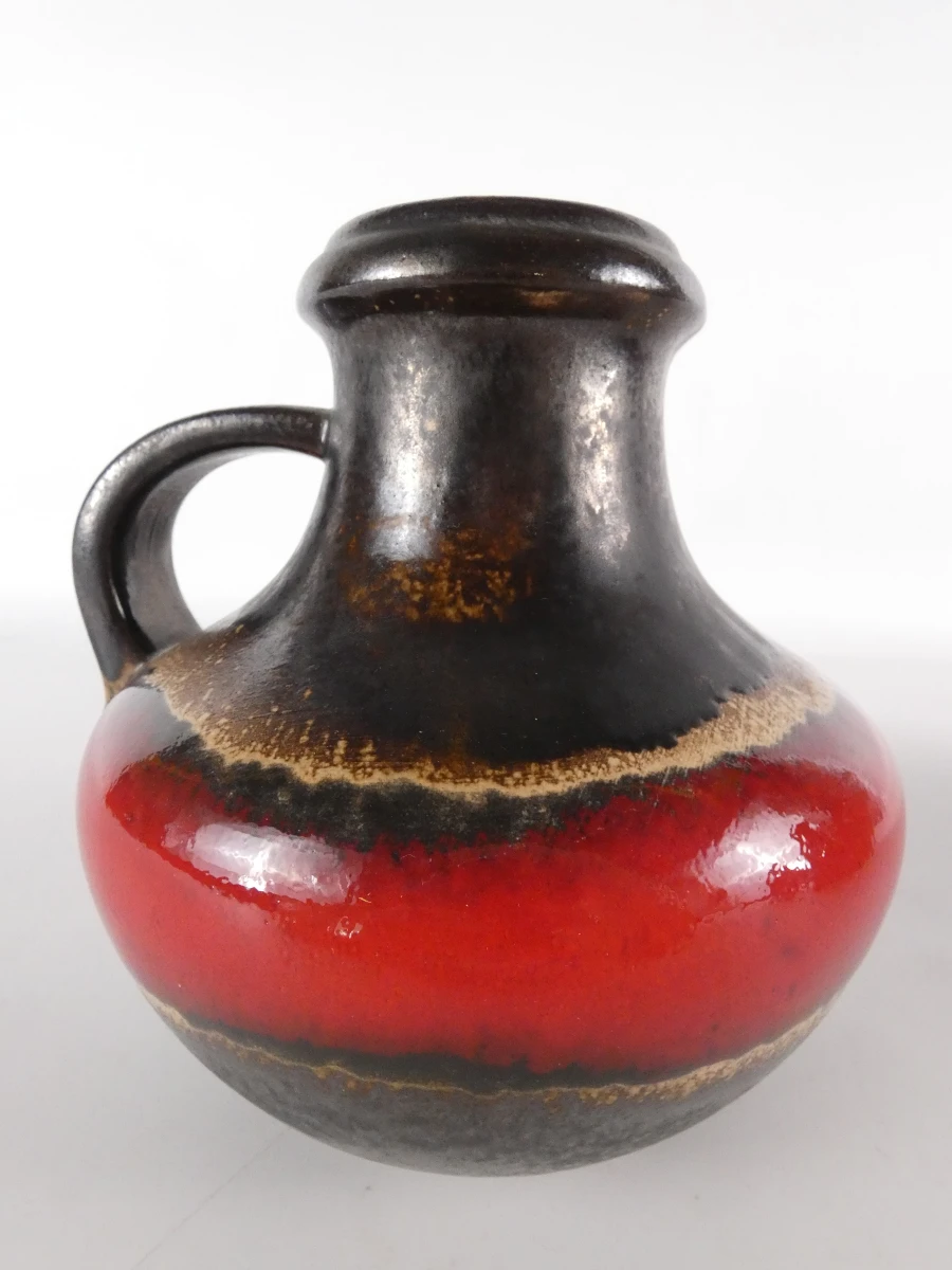 Set van 4 vintage West-Duitse keramische kannen