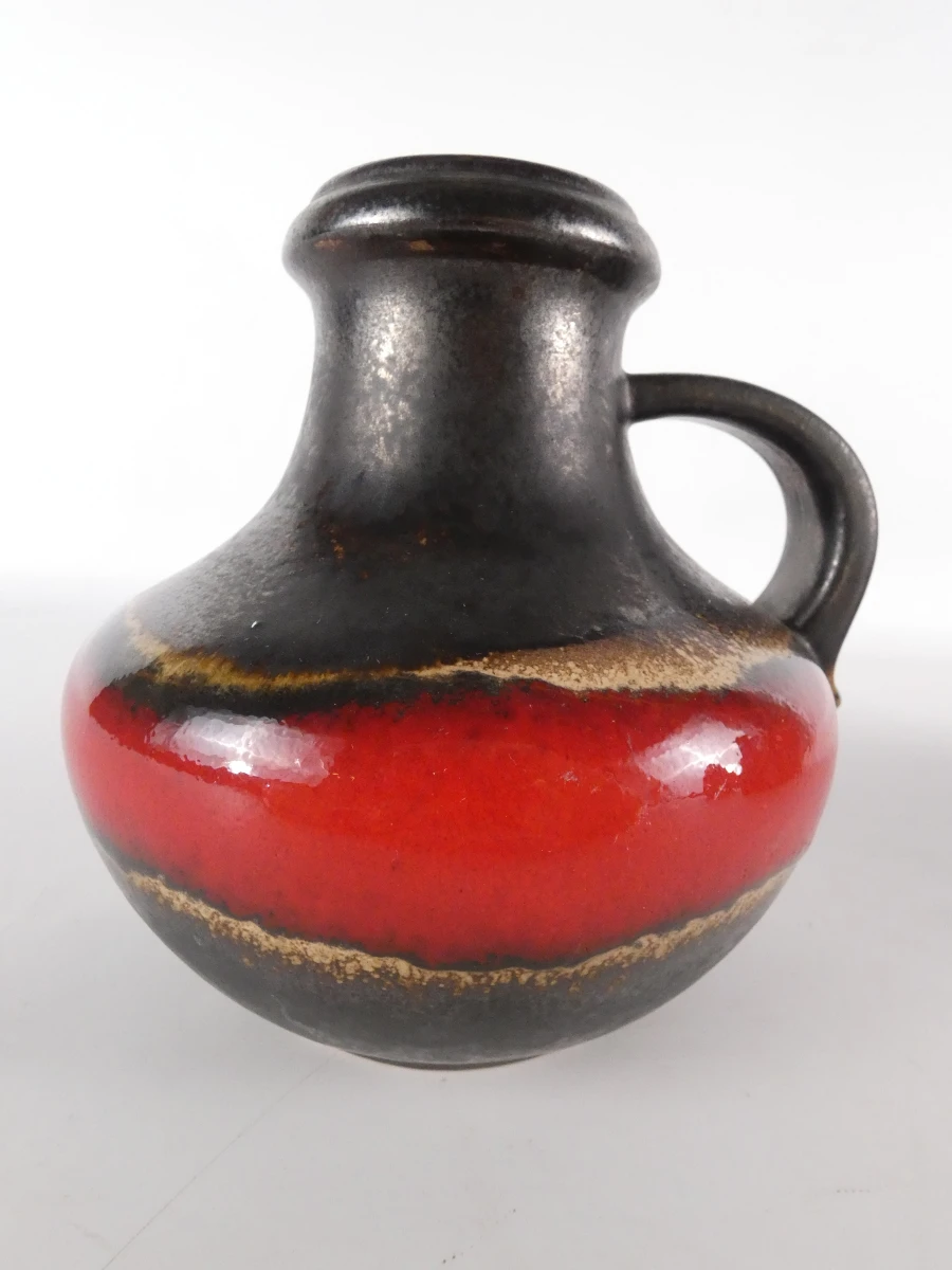Set van 4 vintage West-Duitse keramische kannen