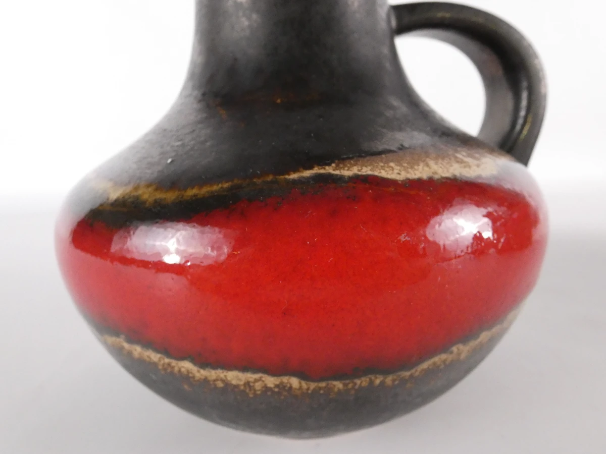 Set van 4 vintage West-Duitse keramische kannen