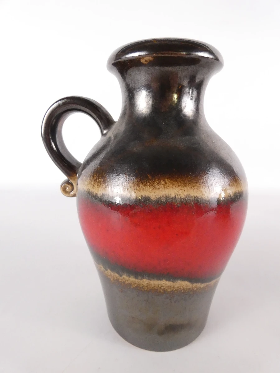 Set van 4 vintage West-Duitse keramische kannen