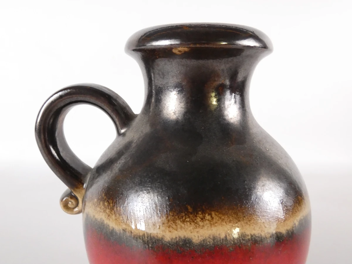 Set van 4 vintage West-Duitse keramische kannen