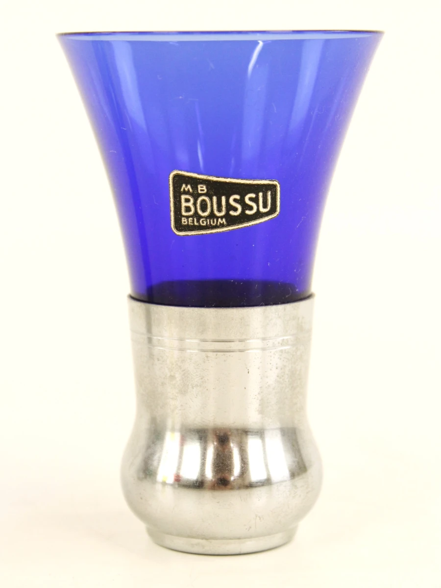 Set van 6 vintage Boussu borrelglaasjes - Belgisch design uit de jaren '60