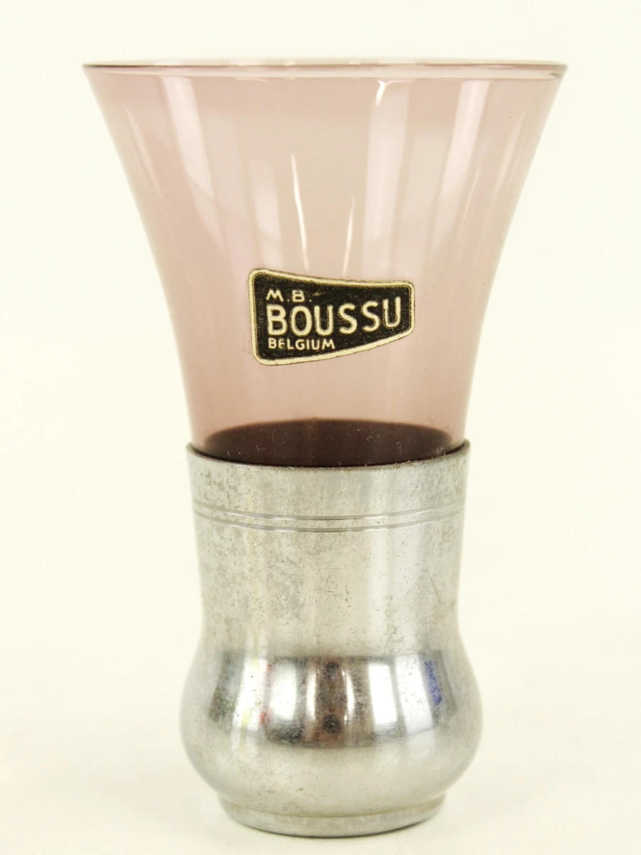 Set van 6 vintage Boussu borrelglaasjes - Belgisch design uit de jaren '60