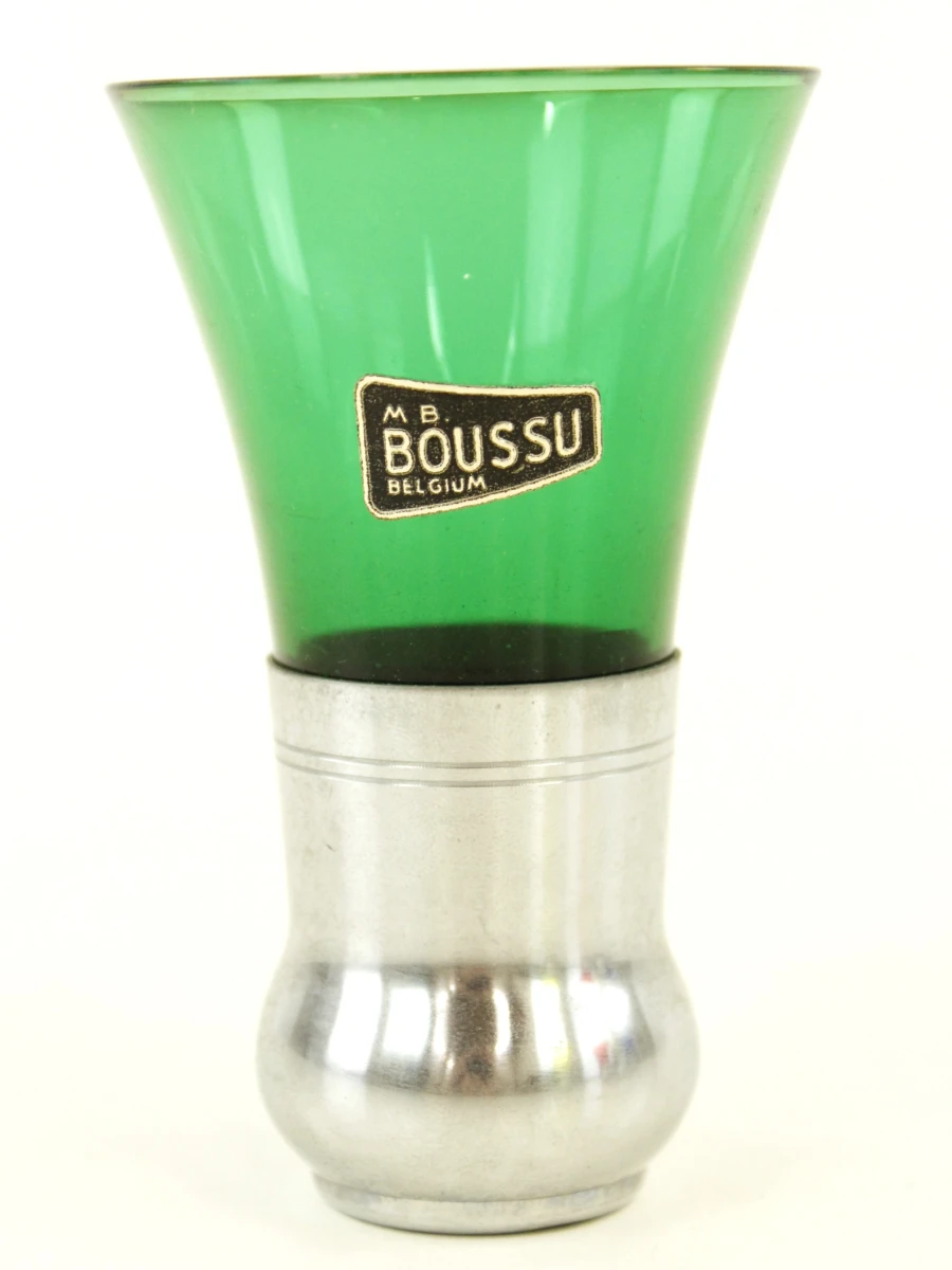 Set van 6 vintage Boussu borrelglaasjes - Belgisch design uit de jaren '60