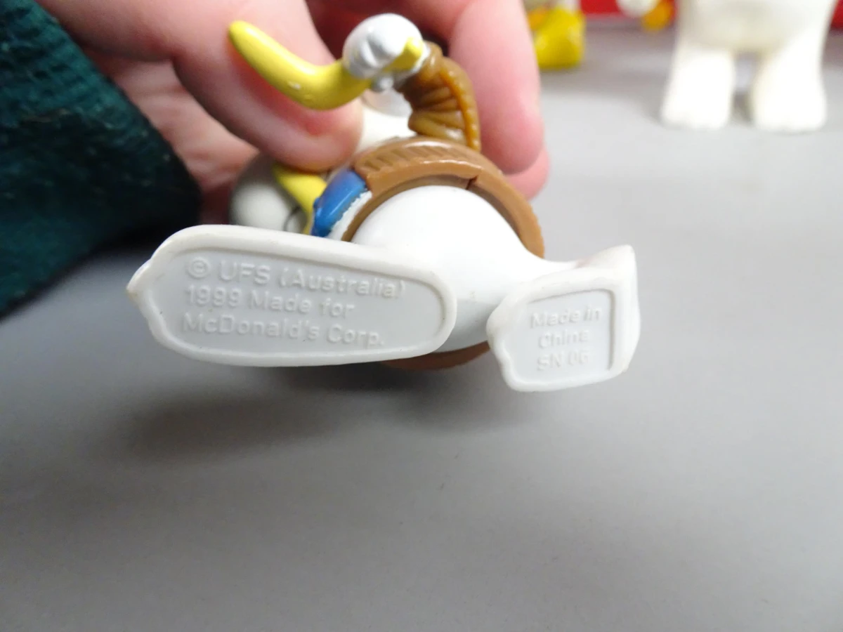 verzameling vintage Snoopy-speelgoedfiguren