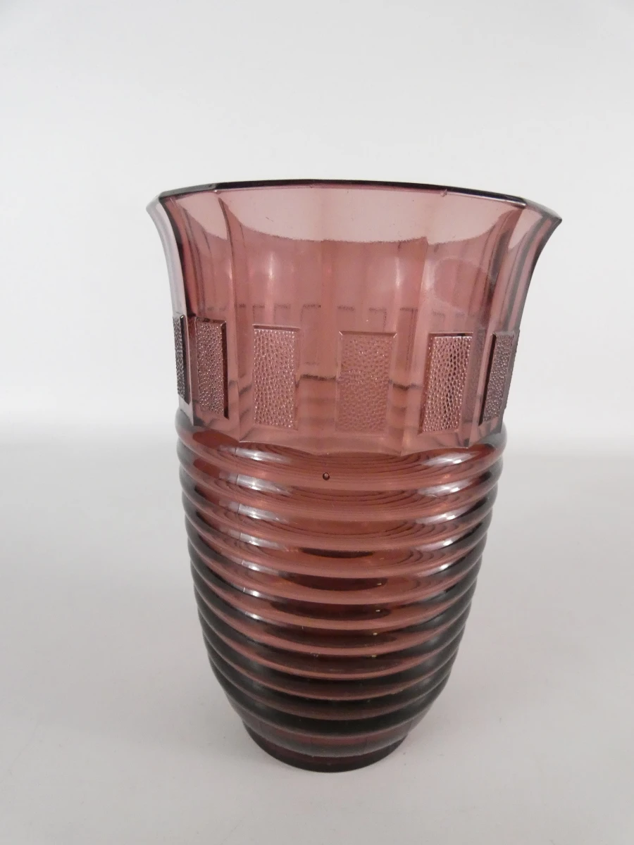 Art Deco persglas vaas – Model 944