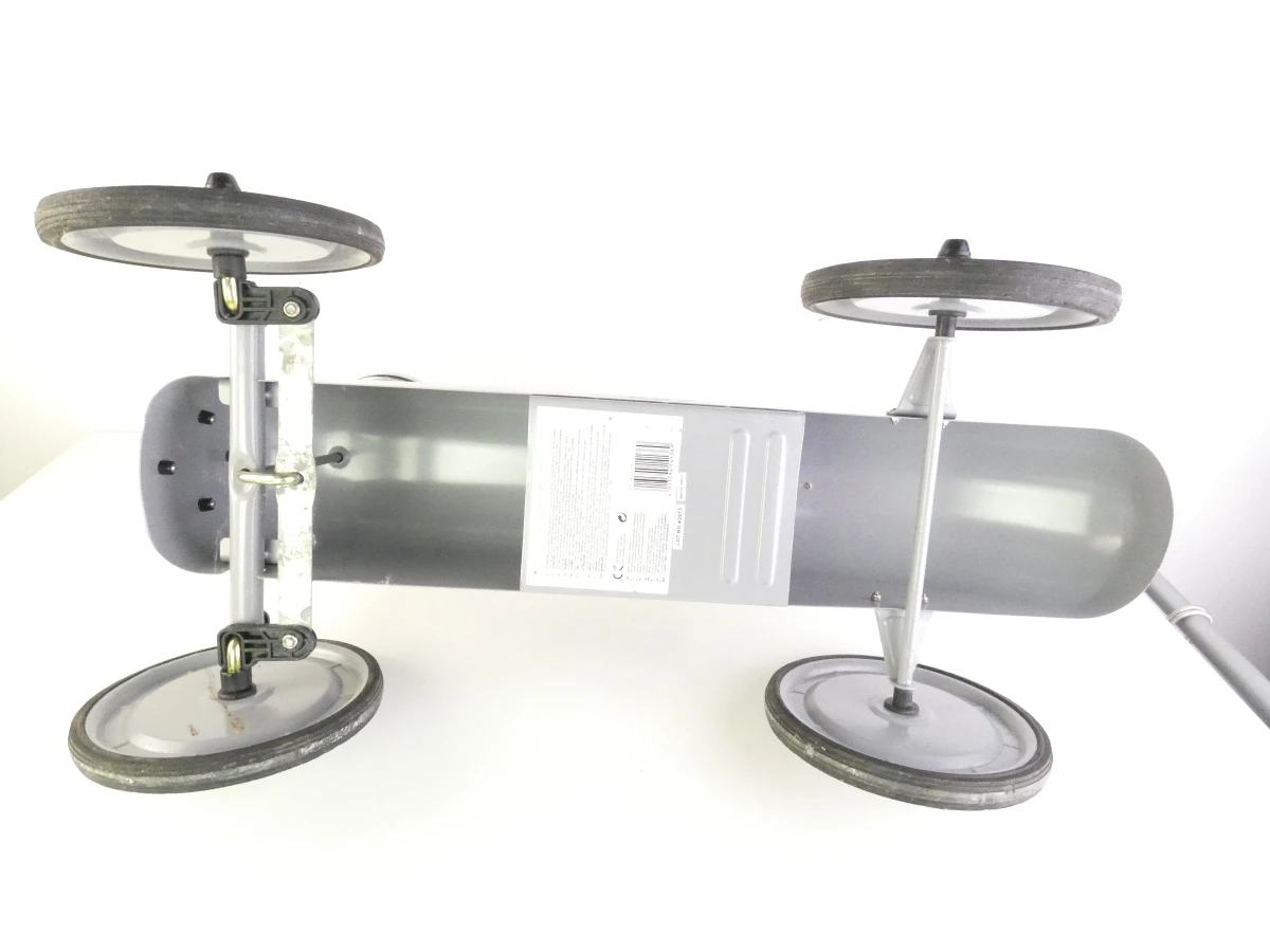 Vintage metalen loopauto/racewagen voor kinderen