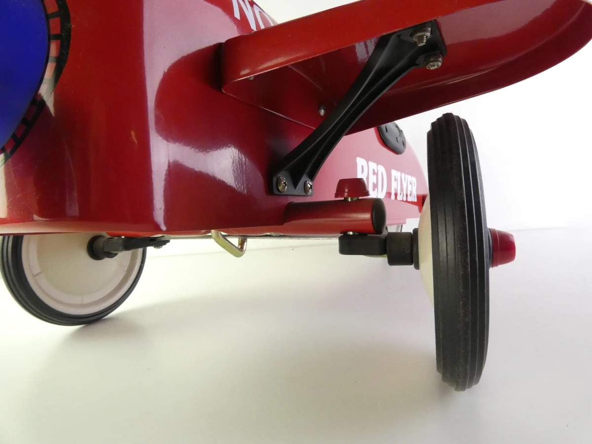 Stoere Retro Roller "Red Flyer" No. 891 Loopvliegtuig