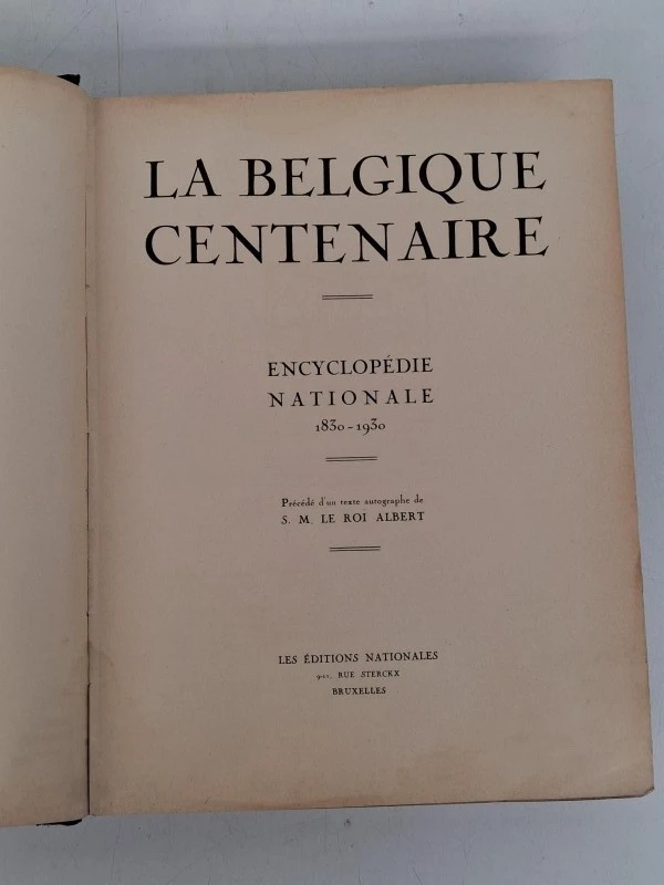 Prachtig Historisch Naslagwerk: La Belgique Centenaire (1830-1930) - foto 4