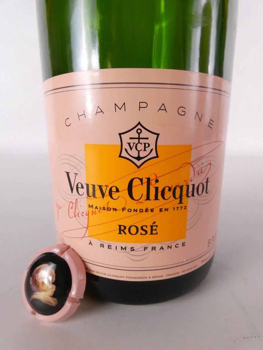 Veuve Clicquot Rosé Champagne met koeler