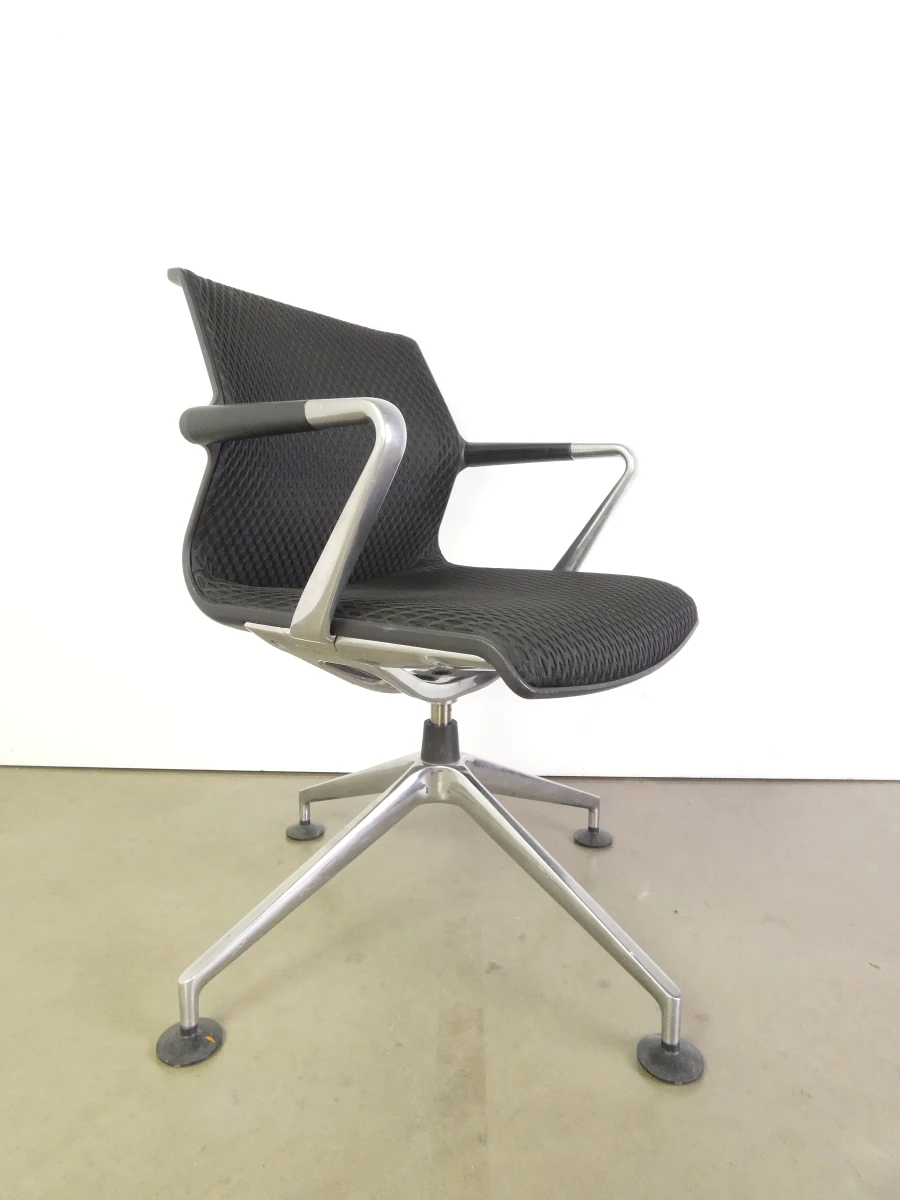 Set van 4 Vitra Unix Designstoelen